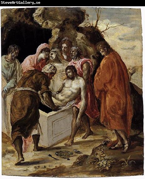 El Greco The Entombment of Christ